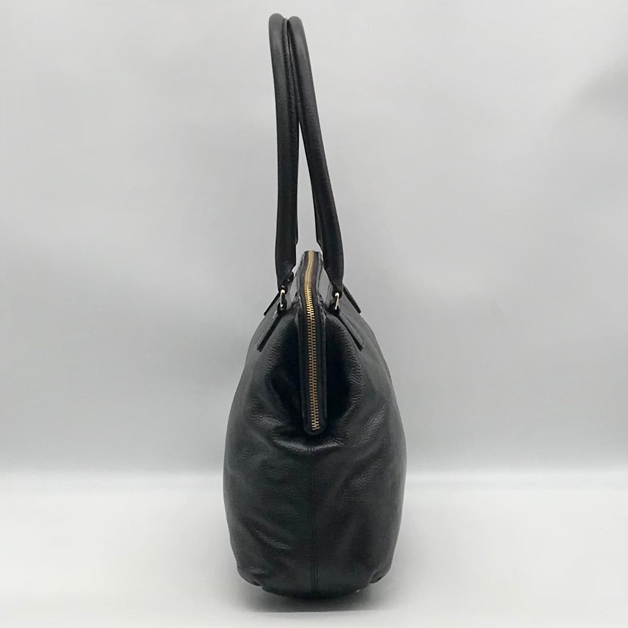 Kate Spade Black Pebbled Leather Ashlyn Belltown Shoulder Bag
