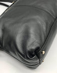 Kate Spade Black Pebbled Leather Ashlyn Belltown Shoulder Bag