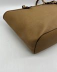 Michael Kors Brown Jet Set Travel Large Saffiano Leather Tote Bag