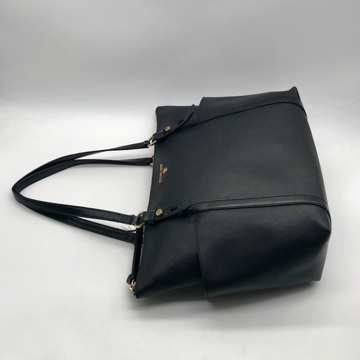 Michael Kors Black Leather Tote Bag