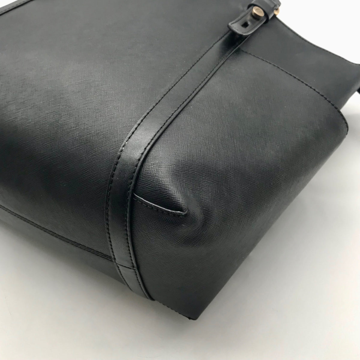Michael Kors Black Leather Tote Bag