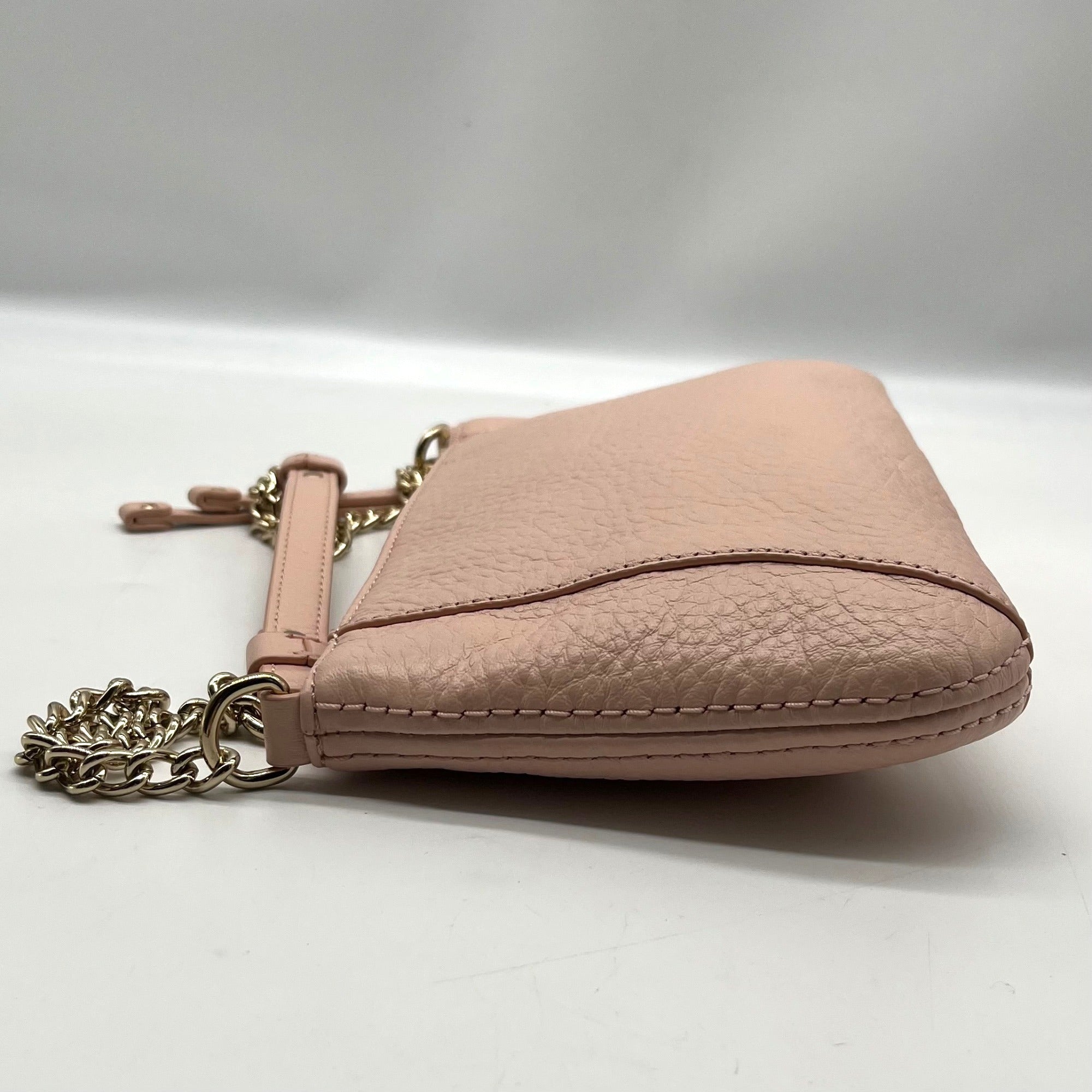 Kate Spade Pebbled Leather Blush Pink Wellesley Shoulder Bag