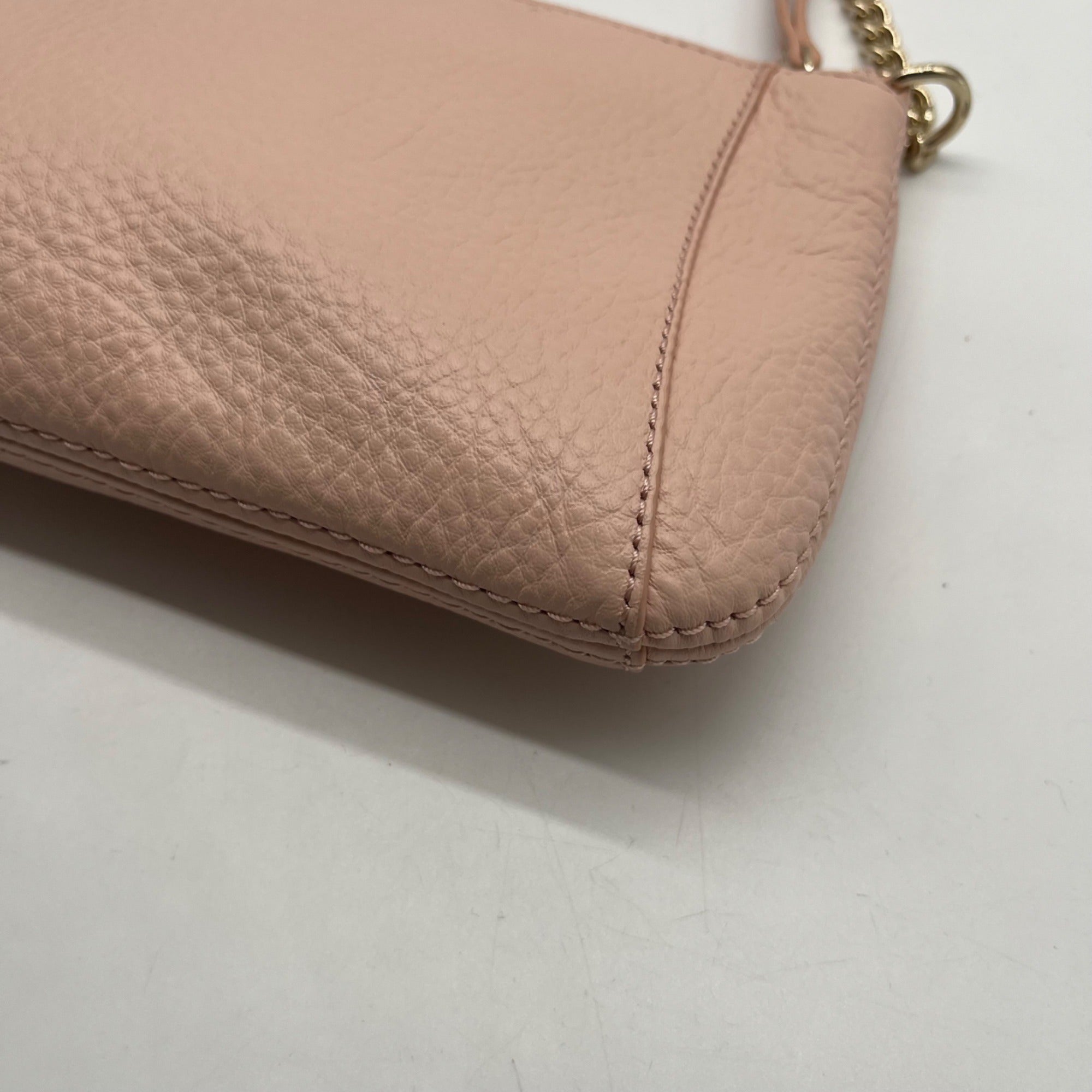 Kate Spade Pebbled Leather Blush Pink Wellesley Shoulder Bag