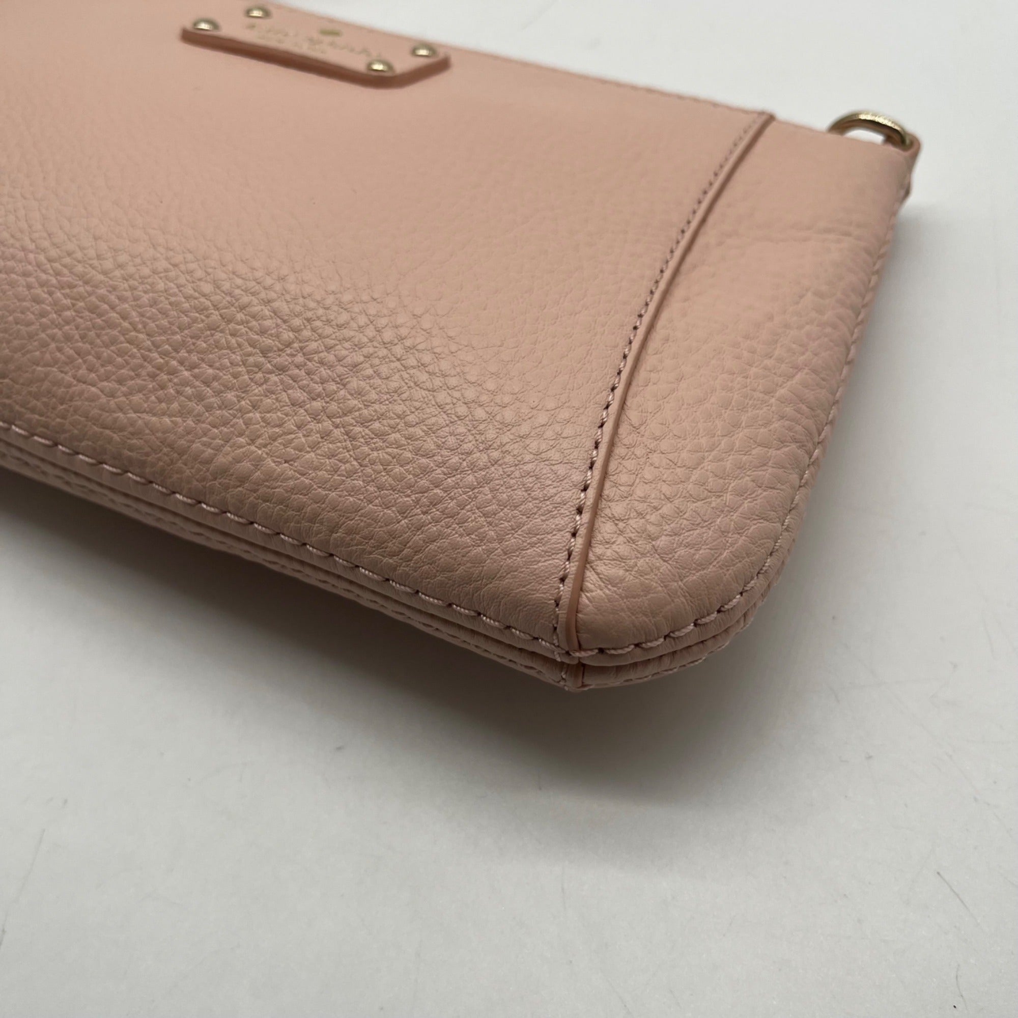 Kate Spade Pebbled Leather Blush Pink Wellesley Shoulder Bag