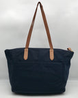 Michael Kors Blue Nylon Kelsey Tote Bag
