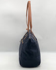 Michael Kors Blue Nylon Kelsey Tote Bag