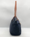 Michael Kors Blue Nylon Kelsey Tote Bag