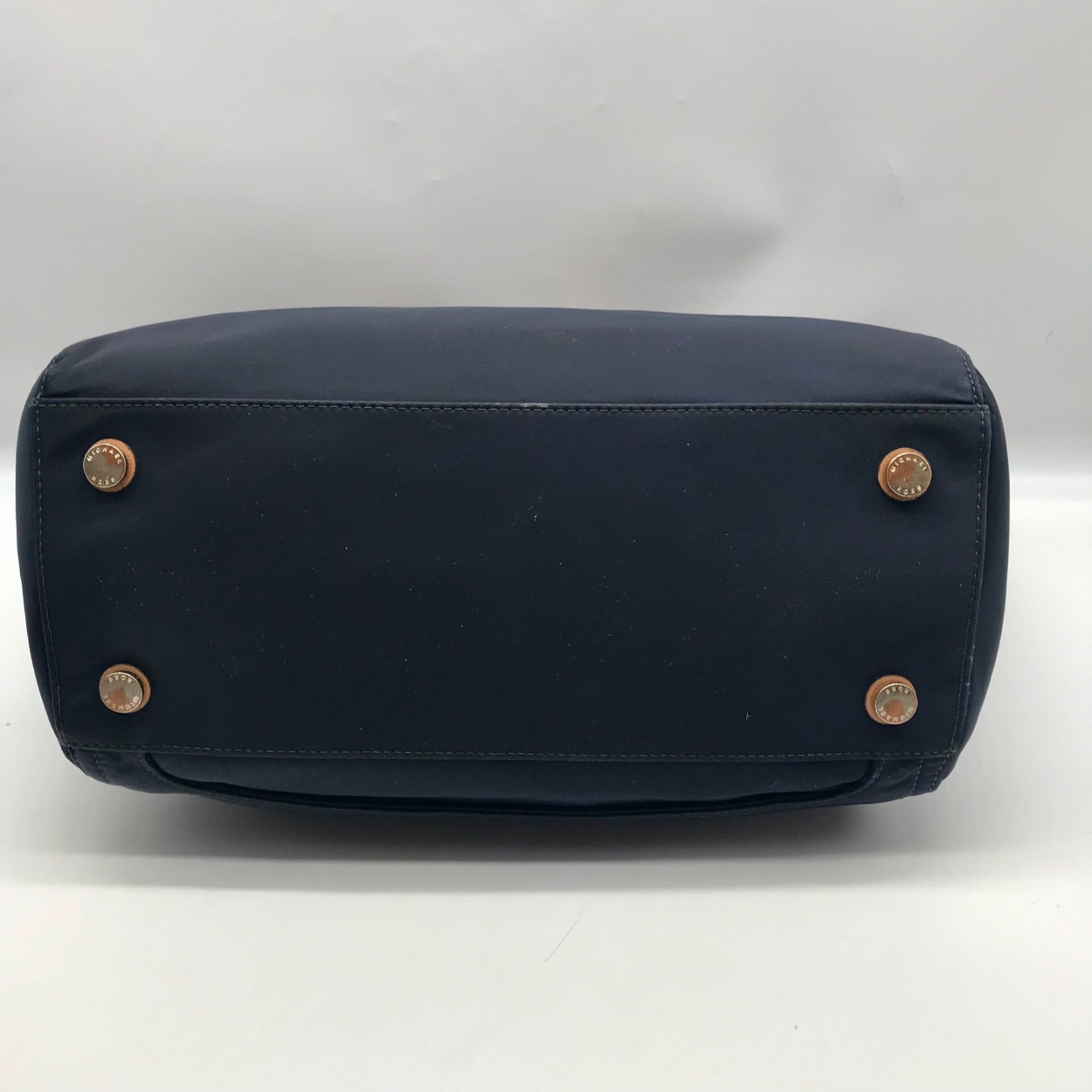 Michael Kors Blue Nylon Kelsey Tote Bag