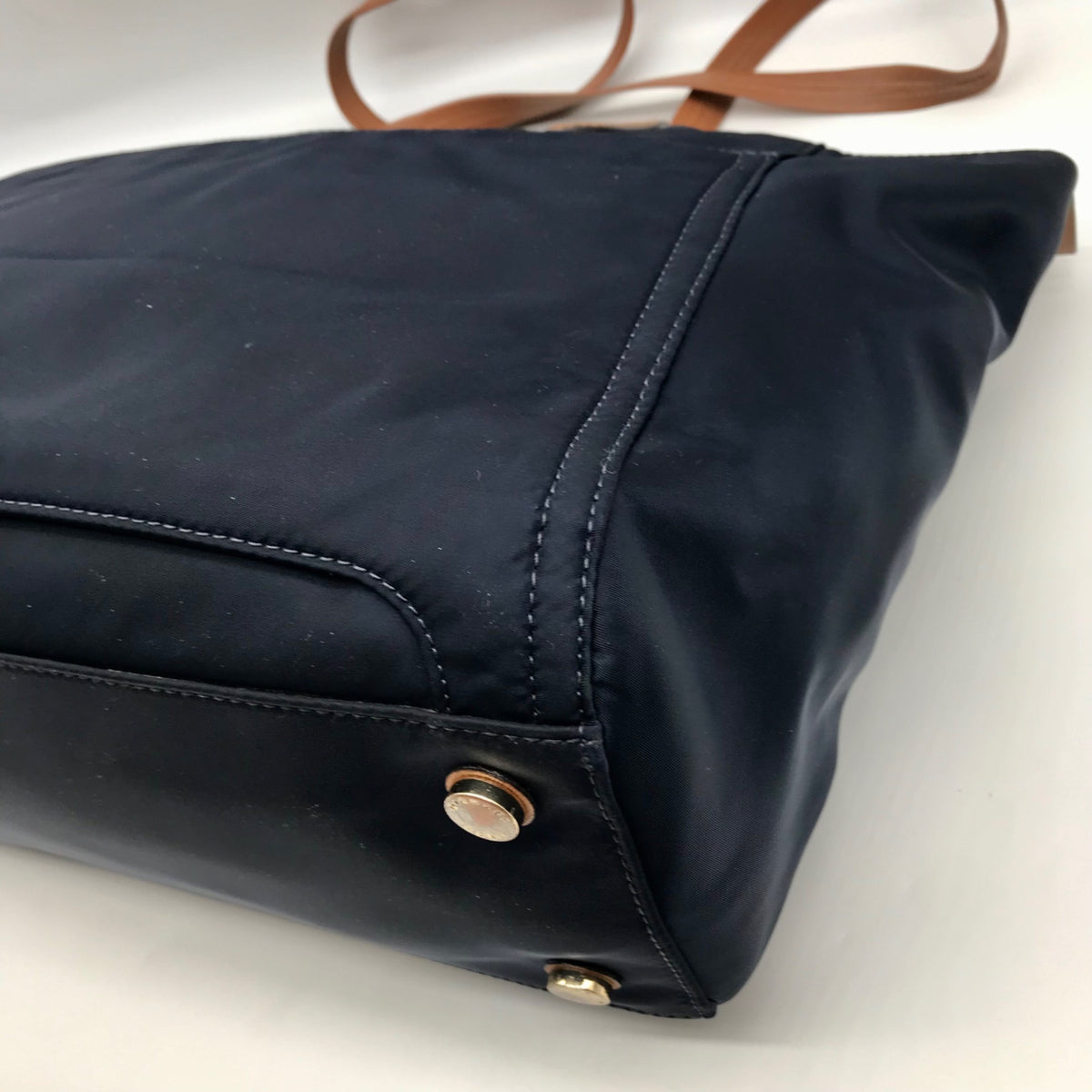 Michael Kors Blue Nylon Kelsey Tote Bag