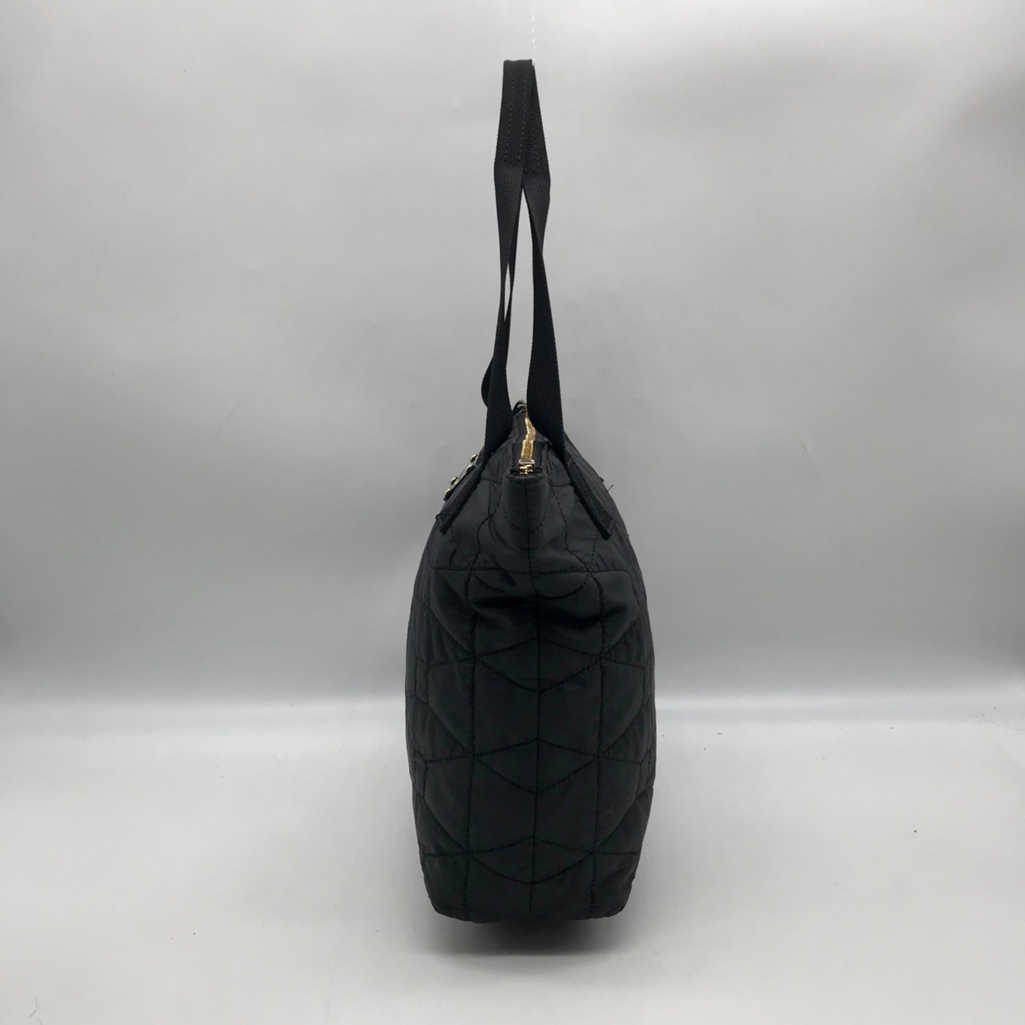 Kate Spade Black Quilted Nylon Tote Bag