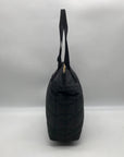 Kate Spade Black Quilted Nylon Tote Bag