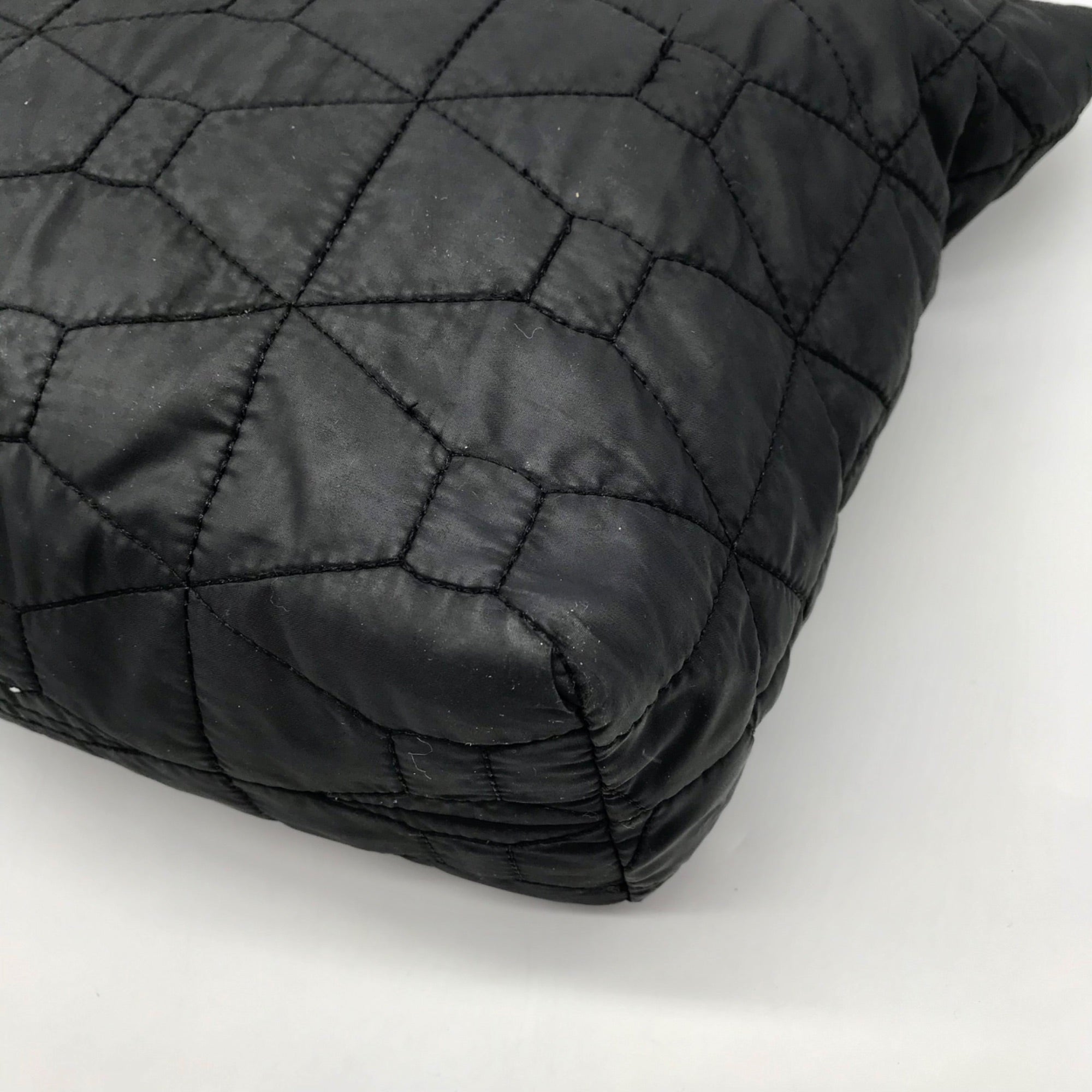 Kate Spade Black Quilted Nylon Tote Bag