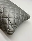 MZ Wallace Metallic Silver Metro Pouch