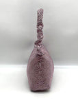 I.N.C. International Concepts Pink Mesh Scrunch Shoulder Bafg