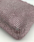 I.N.C. International Concepts Pink Mesh Scrunch Shoulder Bafg