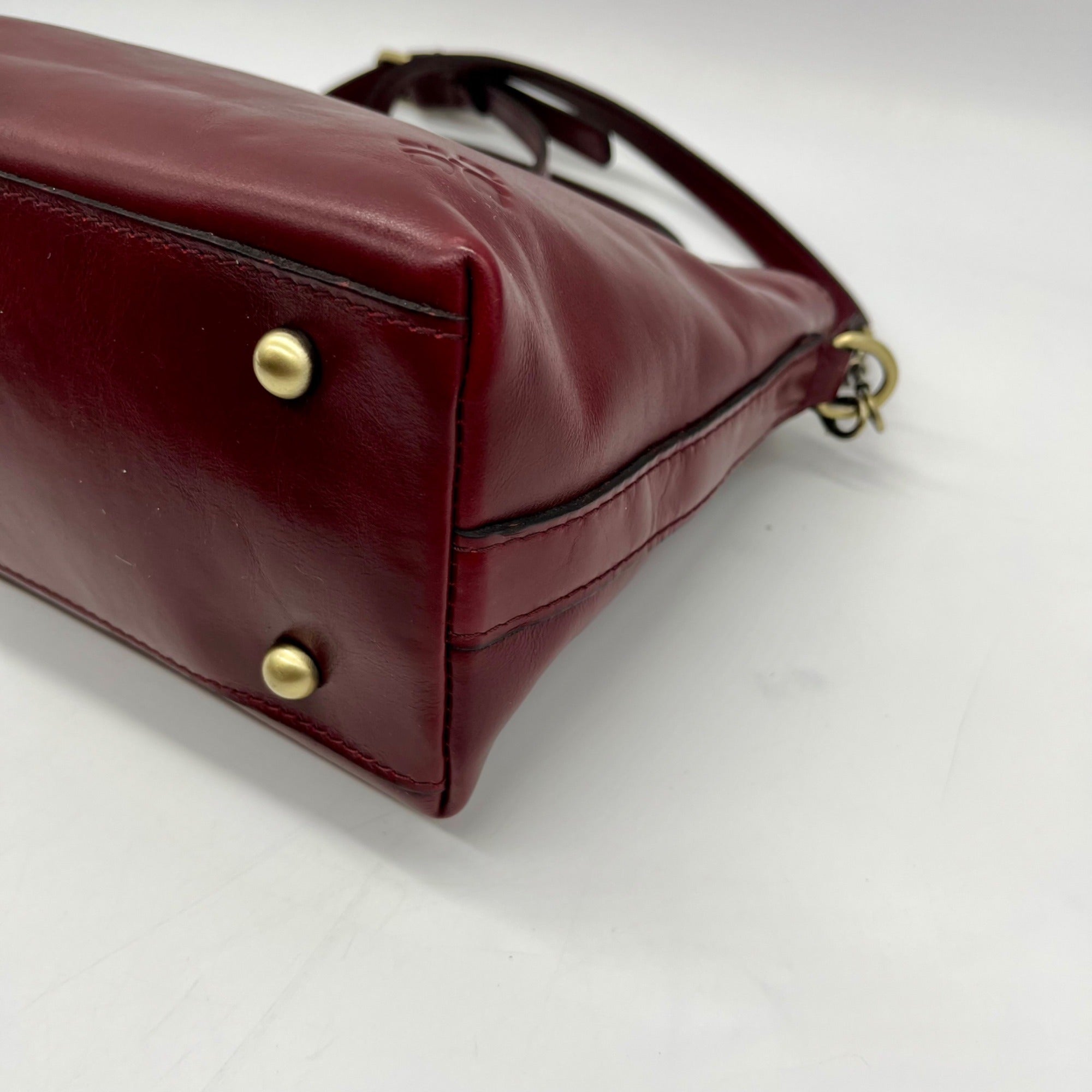 Patricia Nash Red Leather Crossbody Bag