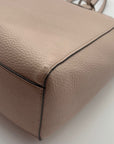 Michael Kors Nude Pebbled Leather Kimberly Large Tote