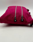 Kipling Alvar Hot Pink Nylon Crossbody Bag