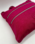 Kipling Alvar Hot Pink Nylon Crossbody Bag