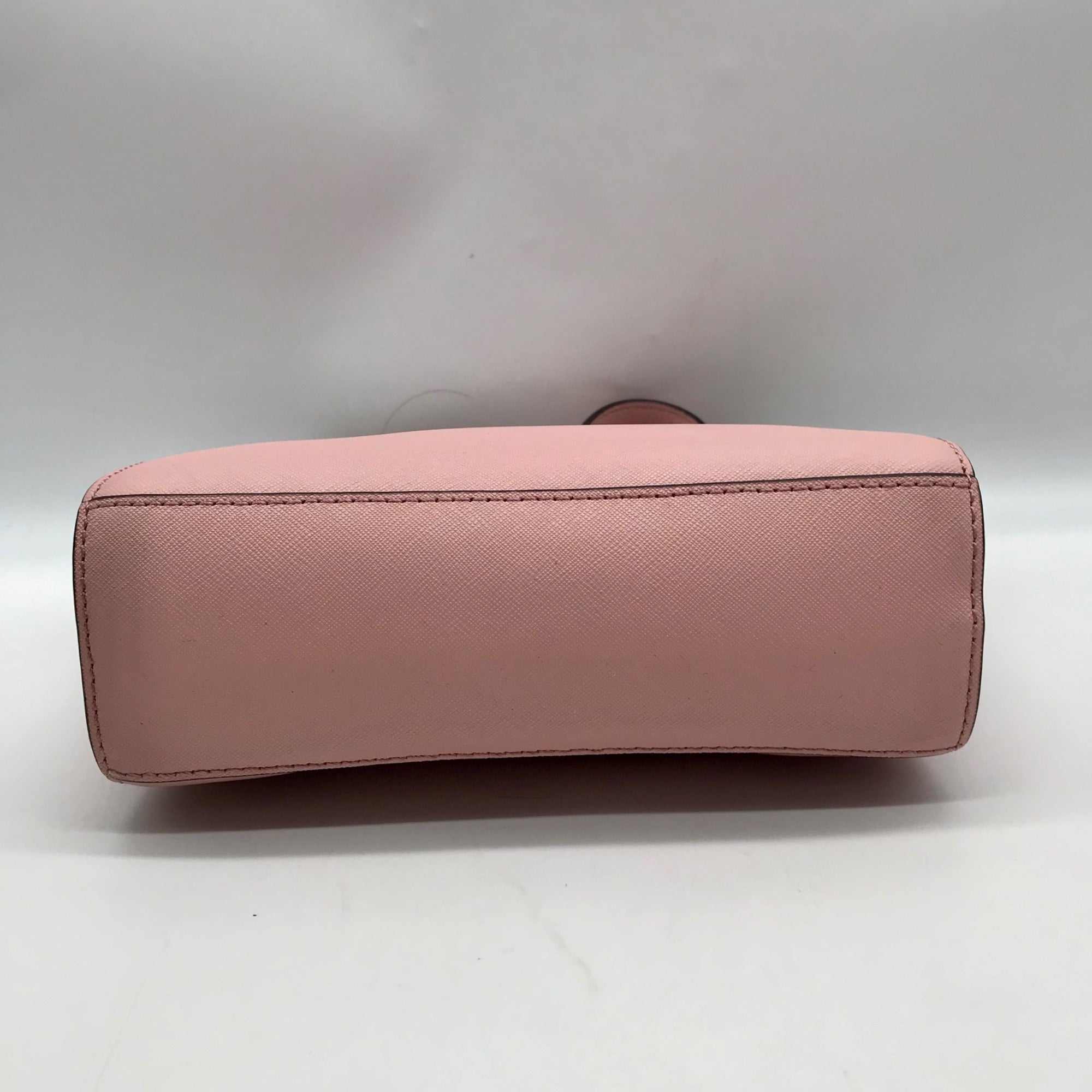 Kate Spade Pink Saffiano Leather Grand Street Hayden Crossbody Bag