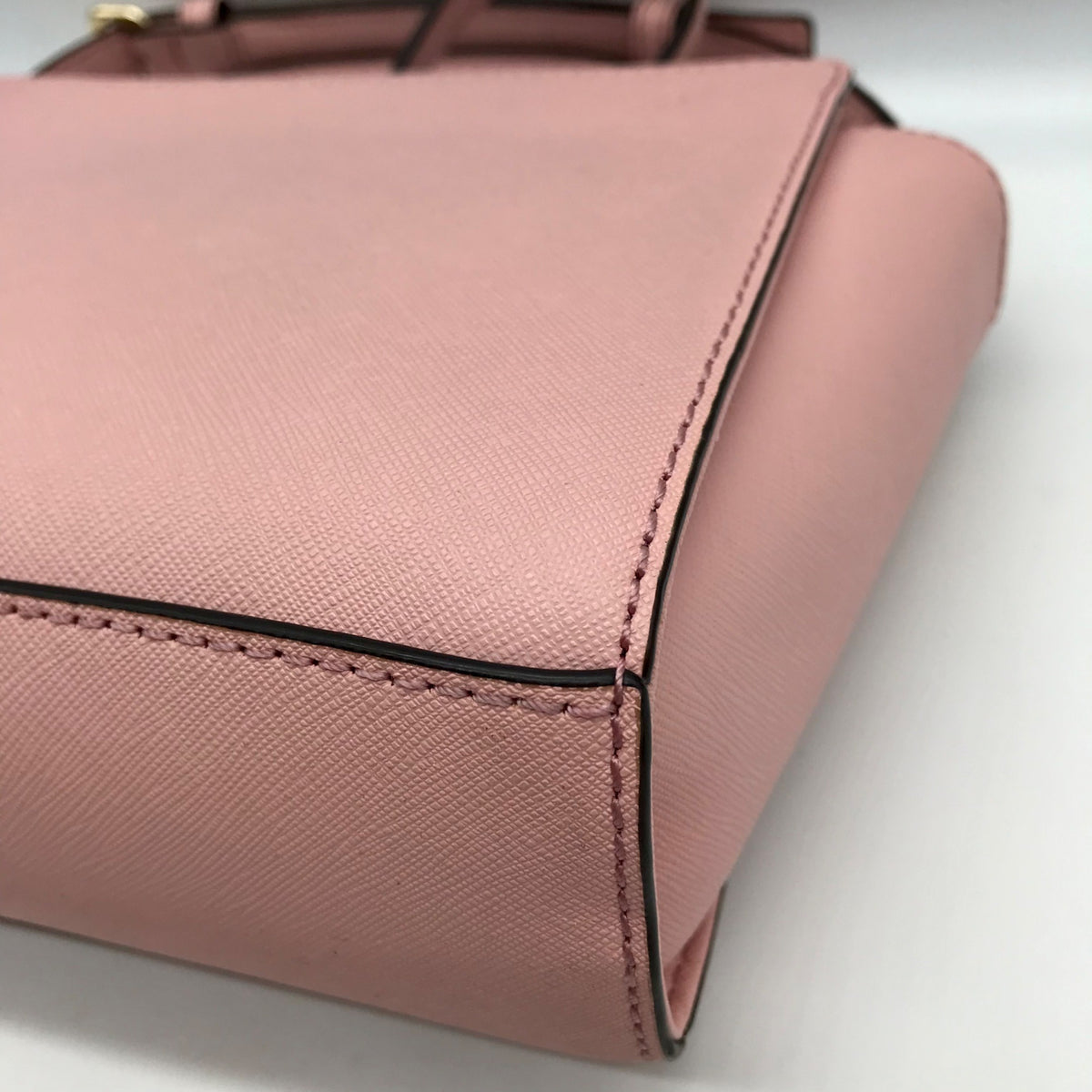 Kate Spade Pink Saffiano Leather Grand Street Hayden Crossbody Bag