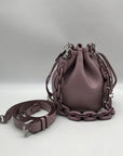 Coach Light Purple Leather Camila Convertible Bucket Bag CJ885
