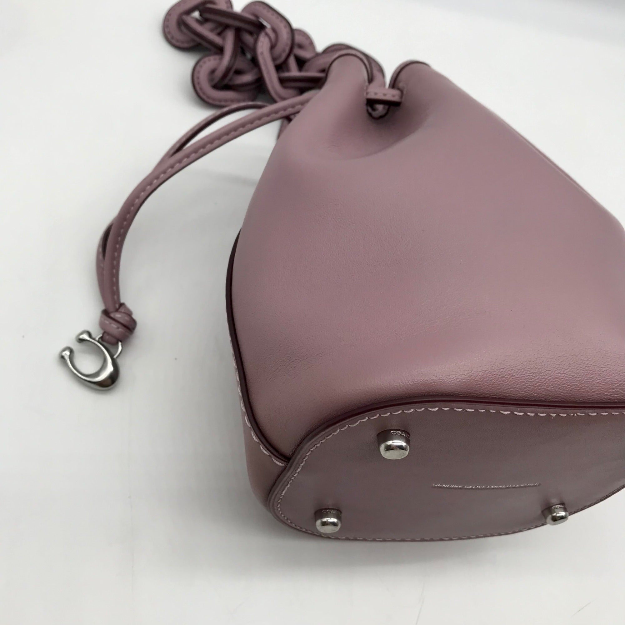 Coach Light Purple Leather Camila Convertible Bucket Bag CJ885