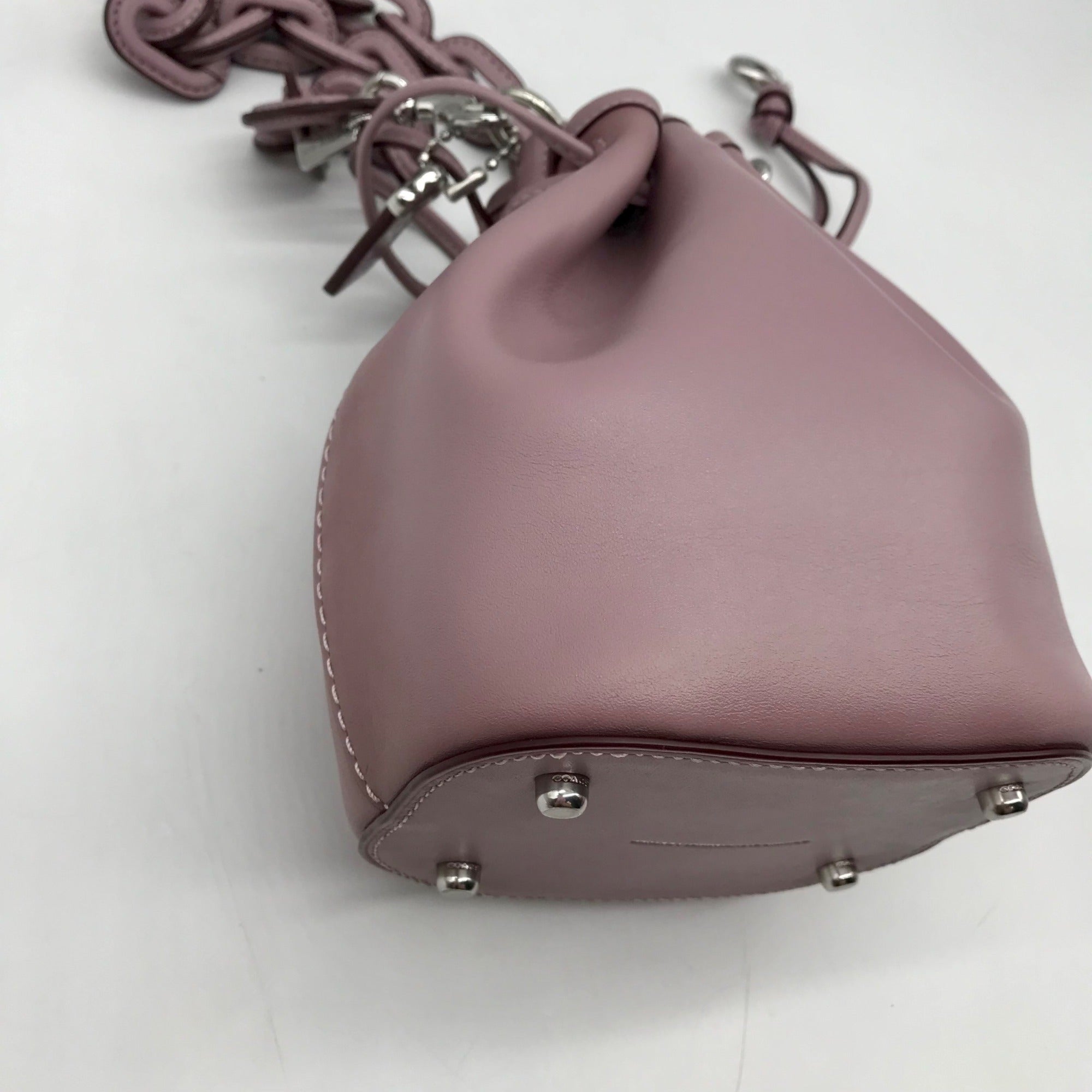 Coach Light Purple Leather Camila Convertible Bucket Bag CJ885
