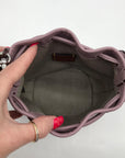 Coach Light Purple Leather Camila Convertible Bucket Bag CJ885