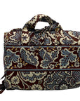 Vera Bradley Slate Blooms Hanging Travel Organizer