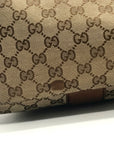 Gucci GG Khaki Signature Canvas Libeccio Tote Bag