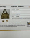 Gucci GG Khaki Signature Canvas Libeccio Tote Bag