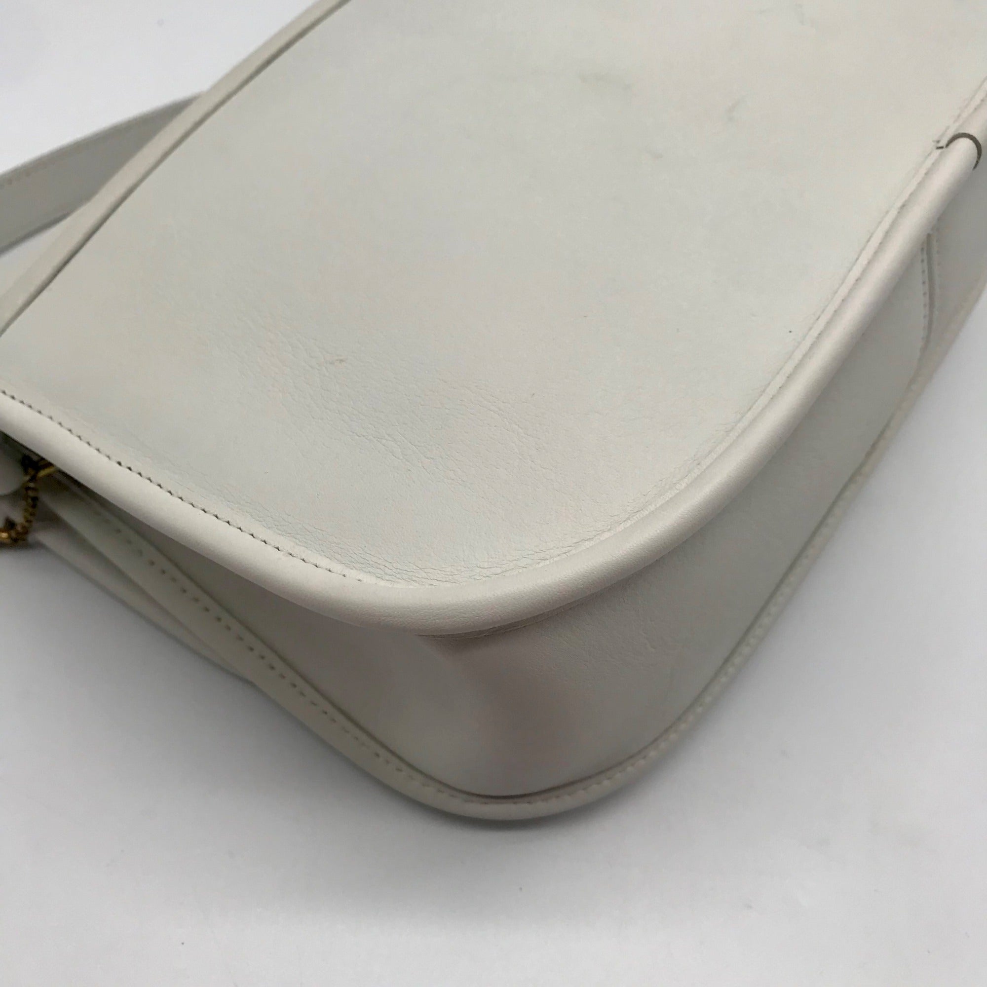 Coach White Leather Vintage City Bag 9790