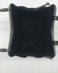 Unbranded Gunmetal Rhinestone Crossbody Clutch