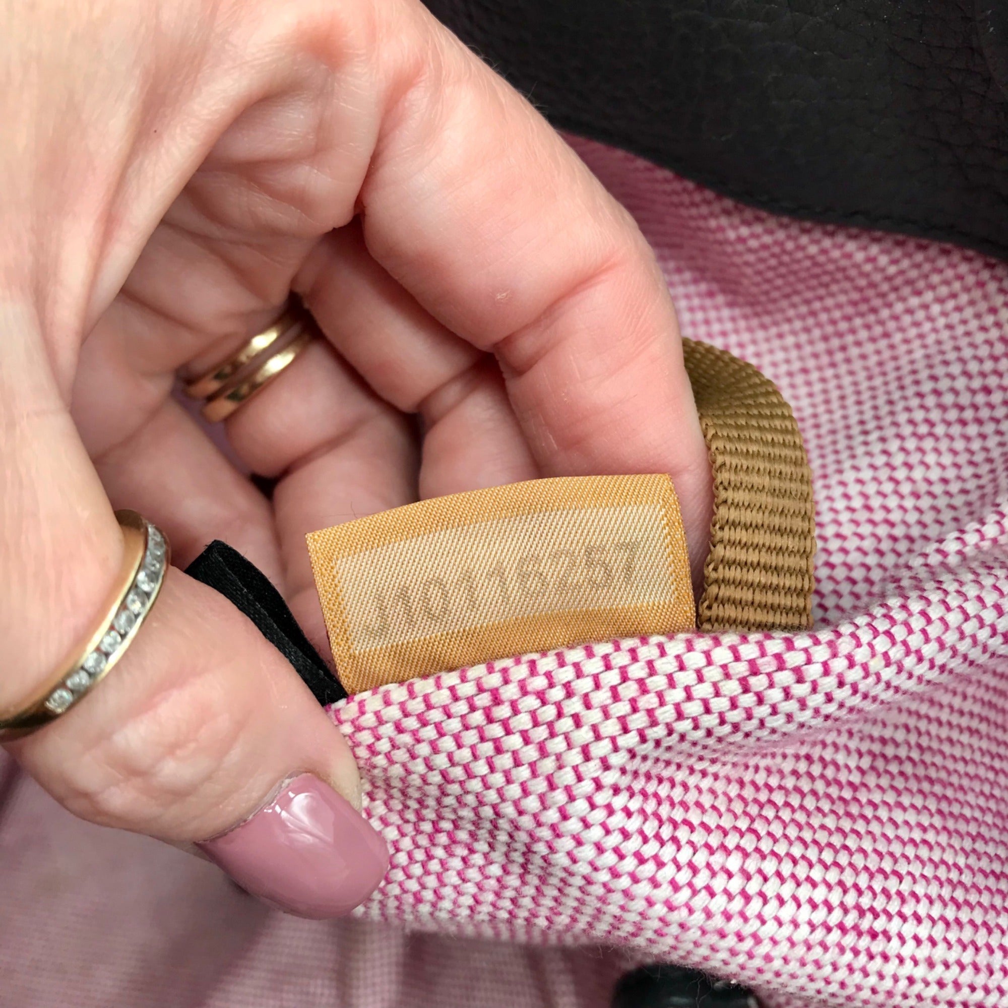 Dooney &amp; Bourke Gray Pebbled Leather Lucca Logo Lock Hobo Bag