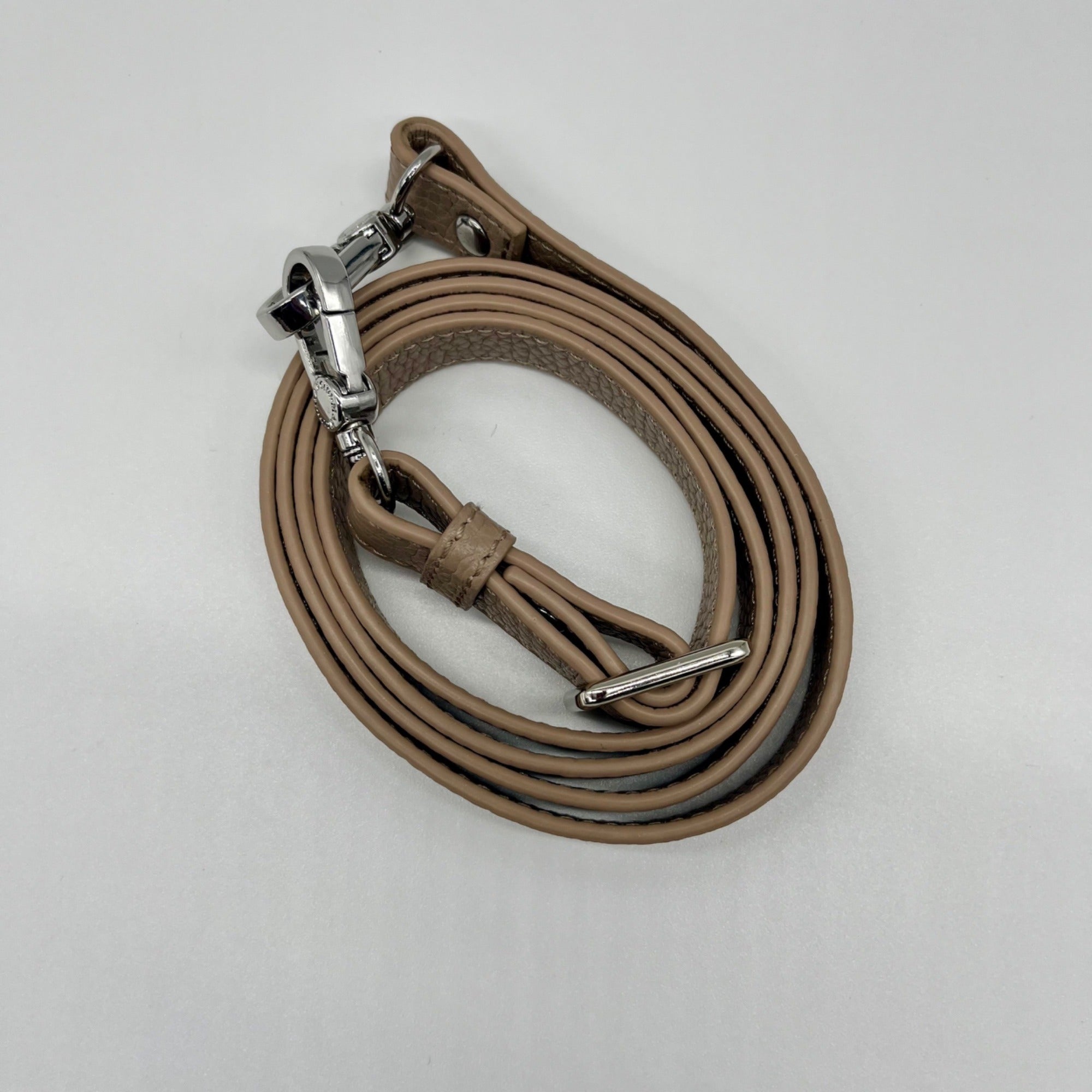 Mancini Brown Leather Crossbody Bag