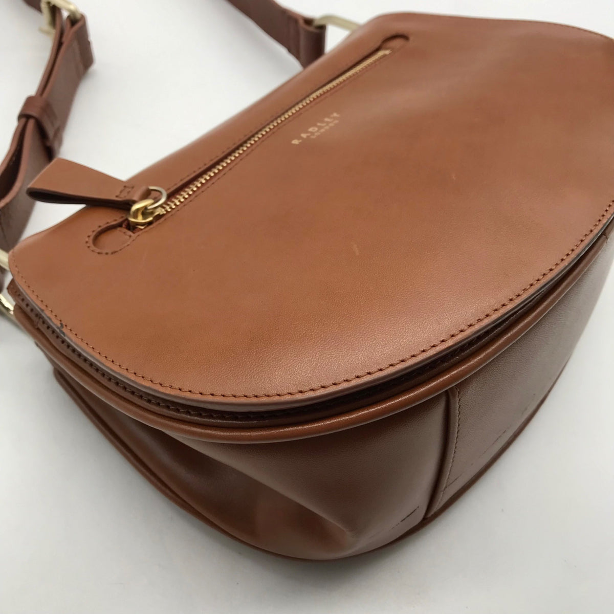 Radley London Brown Leather Crossbody Bag