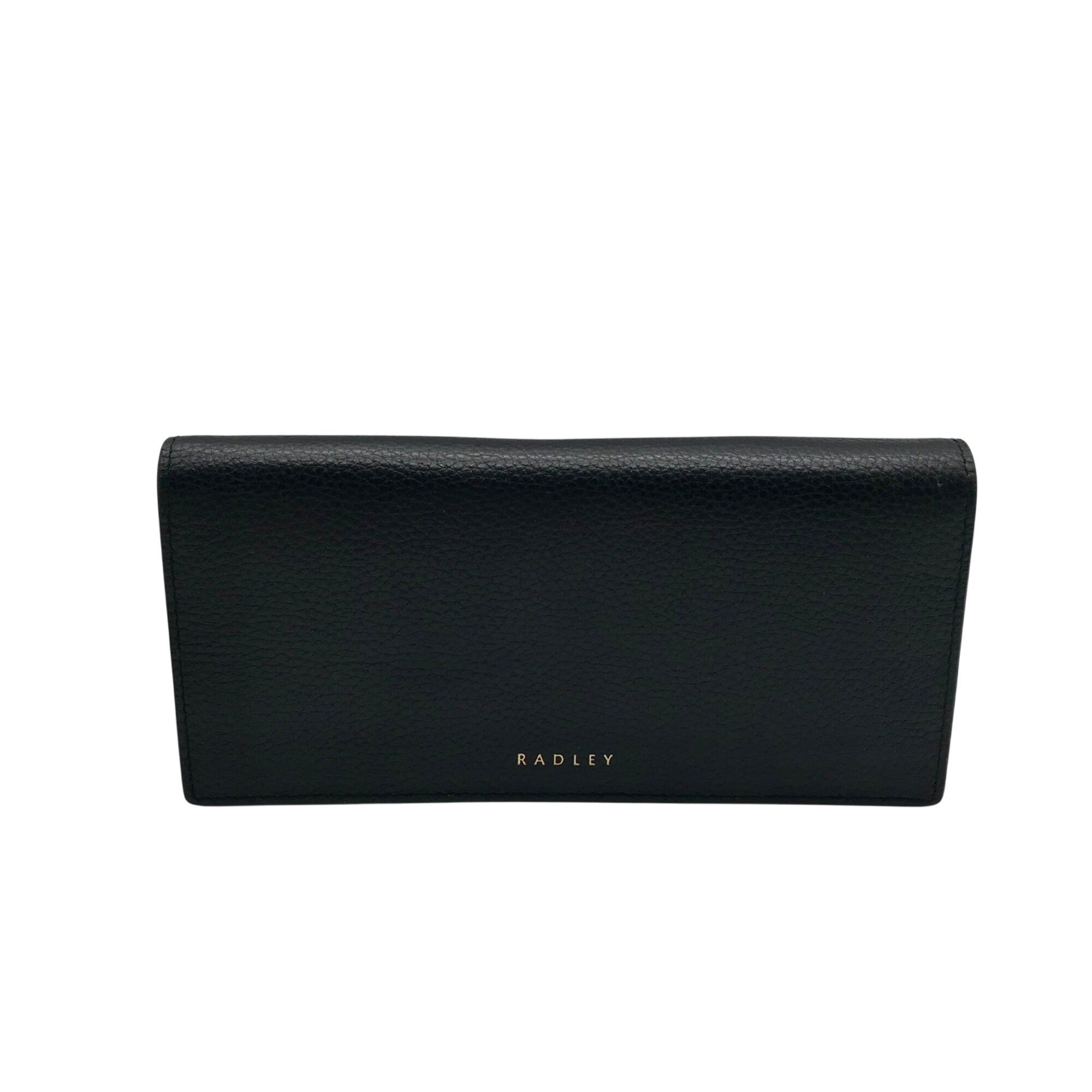 Radley London Black Pebbled Leather Rathbone Bifold Wallet 