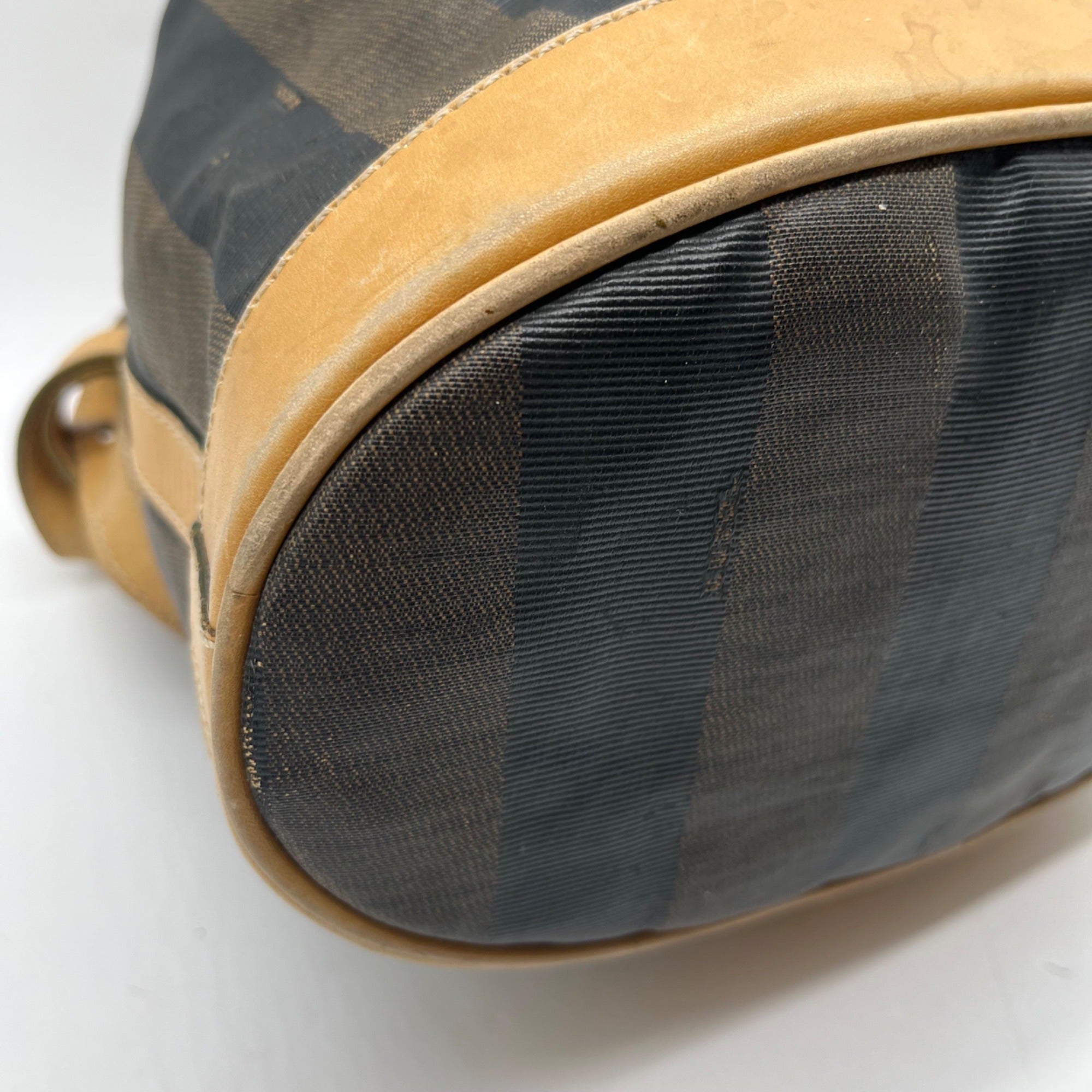 Vintage Fendi Pequin Bucket Bag
