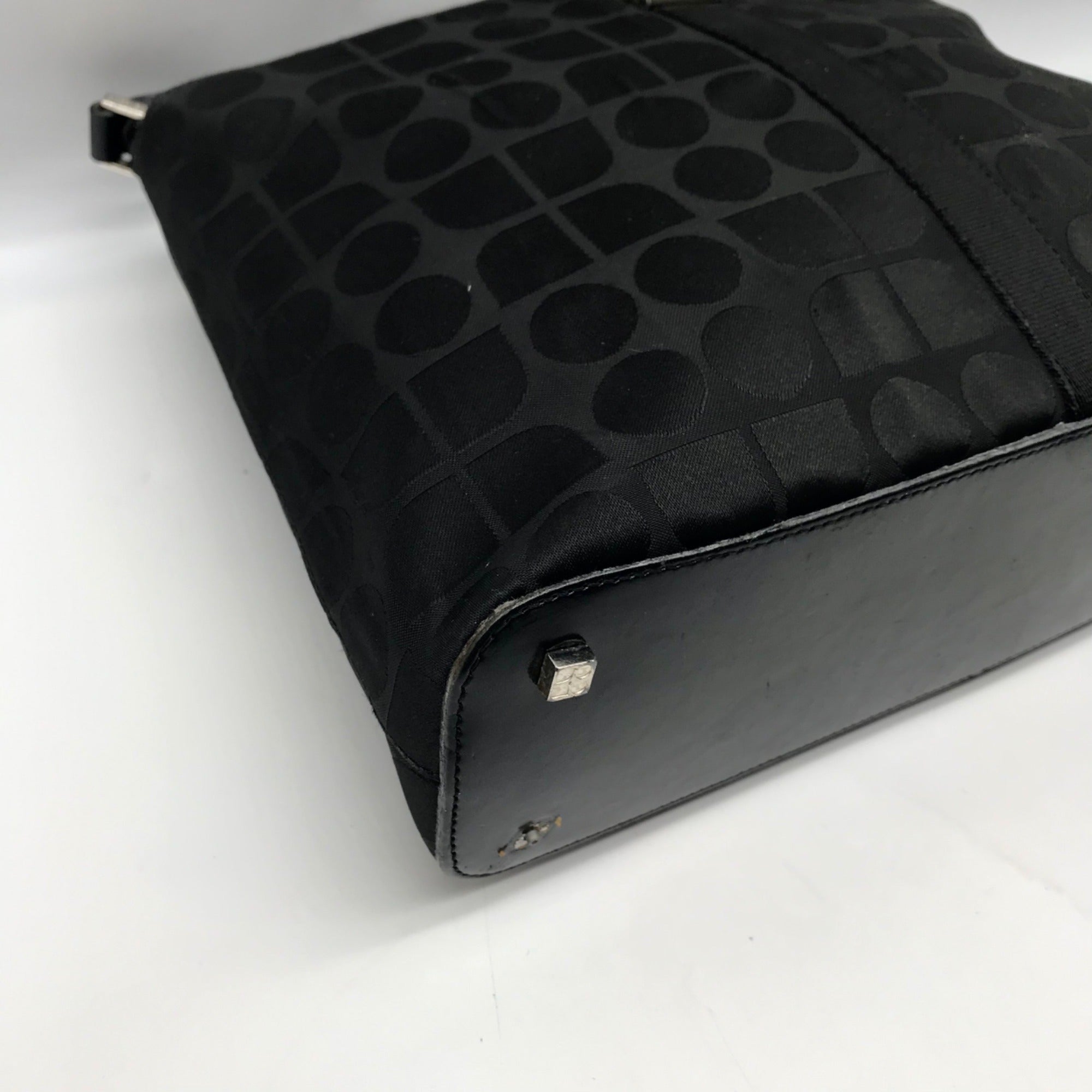 Kate Spade Black Nylon Noel Dot Shoulder bag