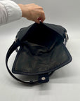 Coach Black Vintage Hampton Flap Bag F11196