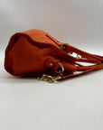 Michael Kors Orange Hamilton Shoulder Bag