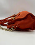 Michael Kors Orange Hamilton Shoulder Bag