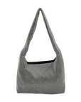 Aqua Maeve Reilly Silver Crystal Shoulder Bag