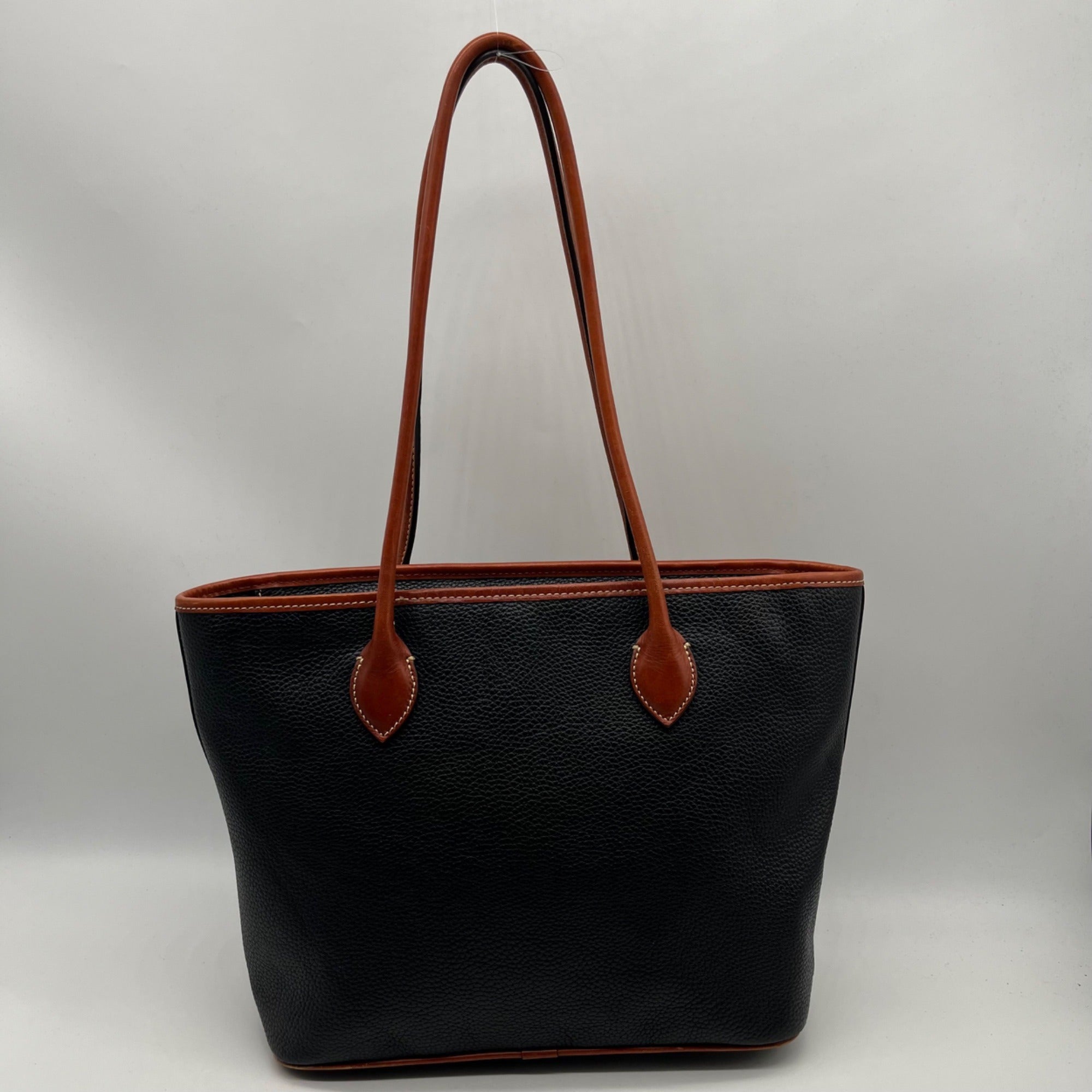 Dooney &amp; Bourke Blue Leather Tote Bag