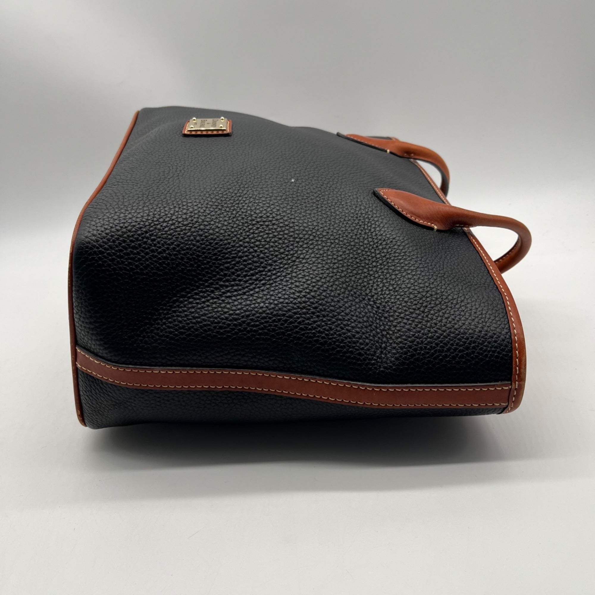 Dooney &amp; Bourke Blue Leather Tote Bag