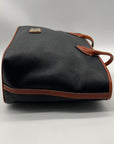 Dooney & Bourke Blue Leather Tote Bag