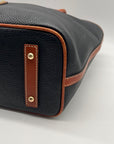 Dooney & Bourke Blue Leather Tote Bag