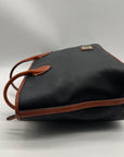 Dooney & Bourke Blue Leather Tote Bag
