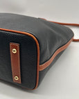 Dooney & Bourke Blue Leather Tote Bag